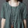 Women Loose Linen Big Size Casual Dress